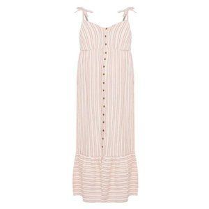 NWOT Sonoma Cotton Maxi Sundress w/ Tie Straps - SO CUTE!